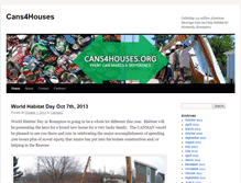 Tablet Screenshot of cans4houses.org